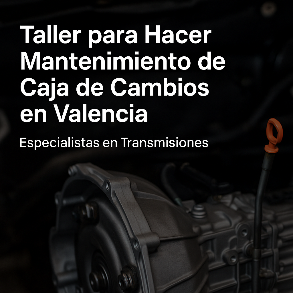 Taller para Hacer Mantenimiento de Caja de Cambios en Valencia